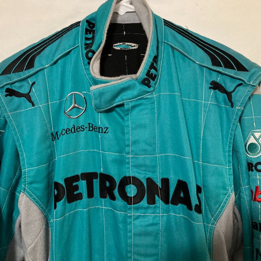 PUMA AMG Mercedes PETRONAS F1 Racing Team Pit Crew Jack Man Suit Overalls